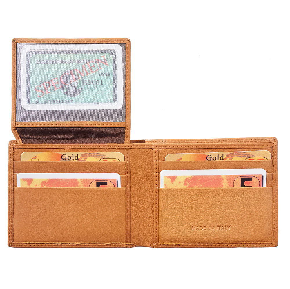 Ezio Leather Wallet - Made In Italy