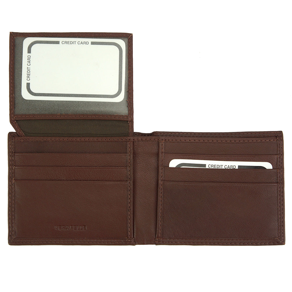 Ezio Leather Wallet - Made In Italy