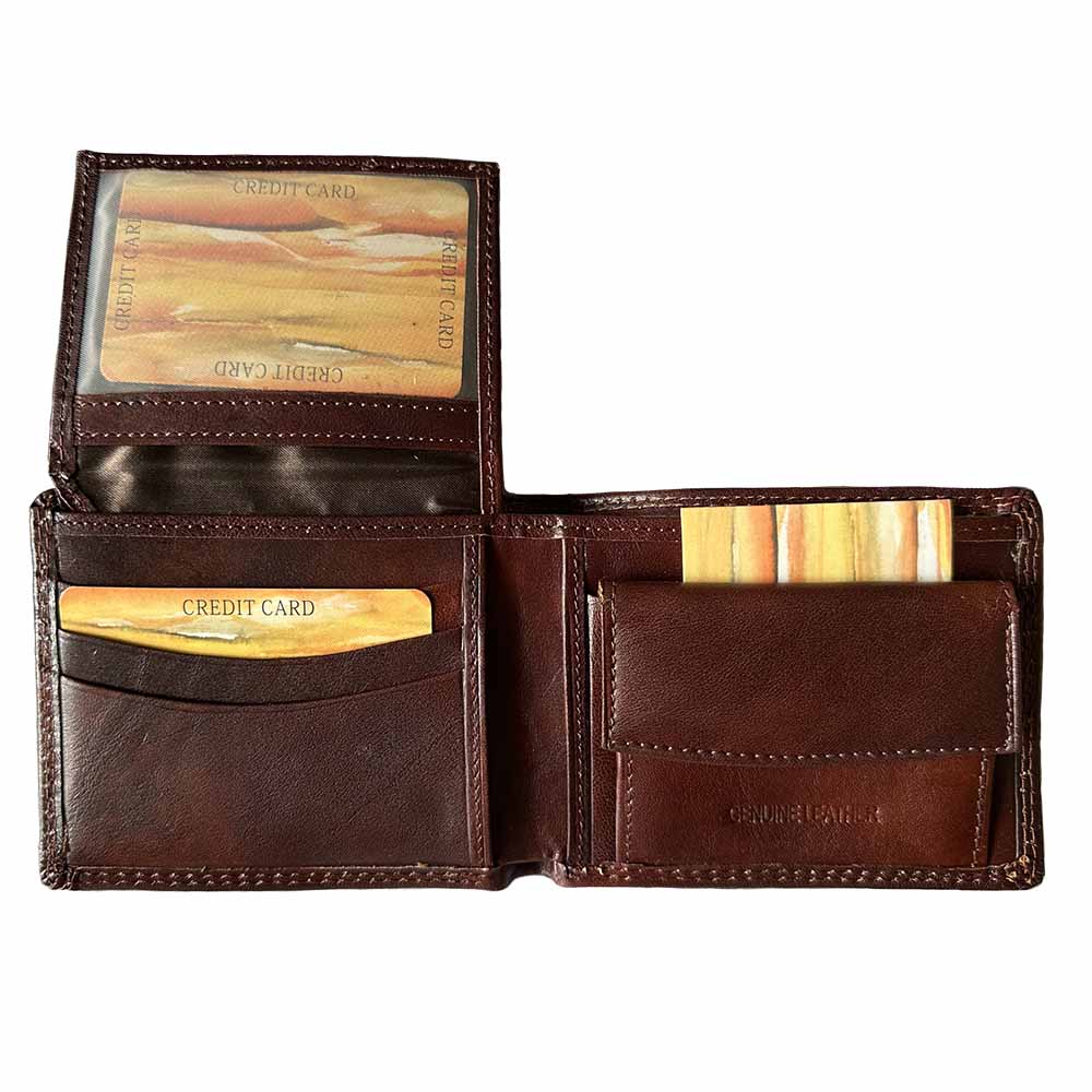 Primo V Leather Wallet - Made In Italy