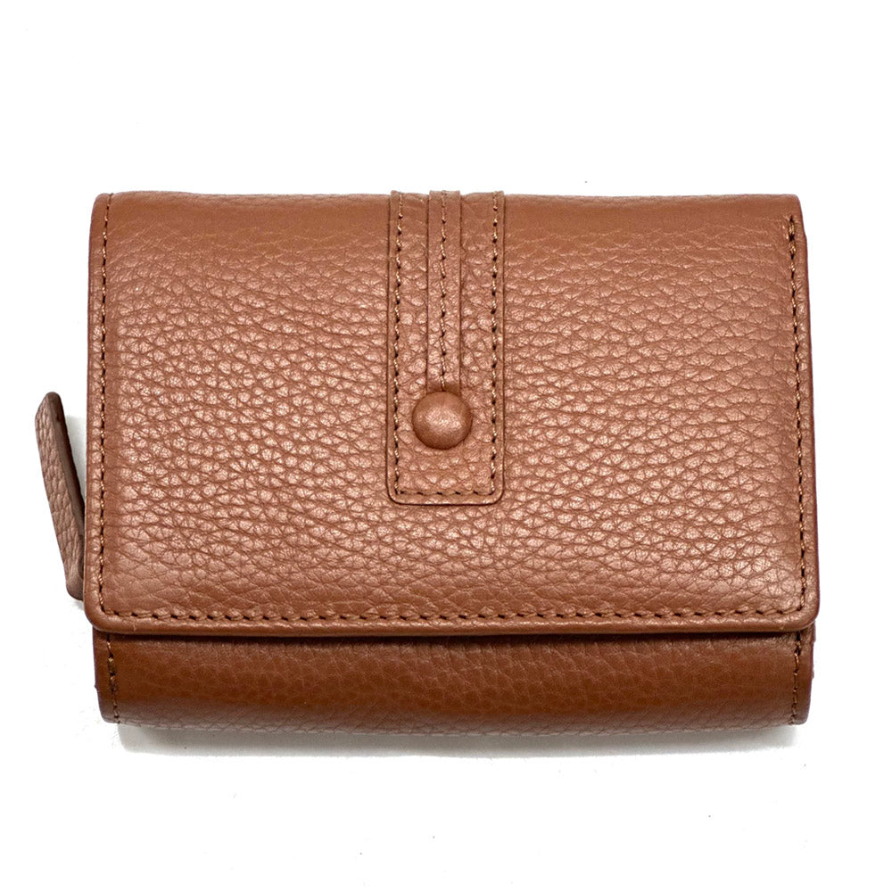 Jessa cow leather wallet - Made In Italy