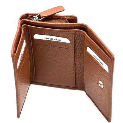 Jessa cow leather wallet - Made In Italy