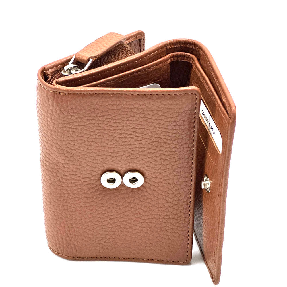 Jessa cow leather wallet - Made In Italy