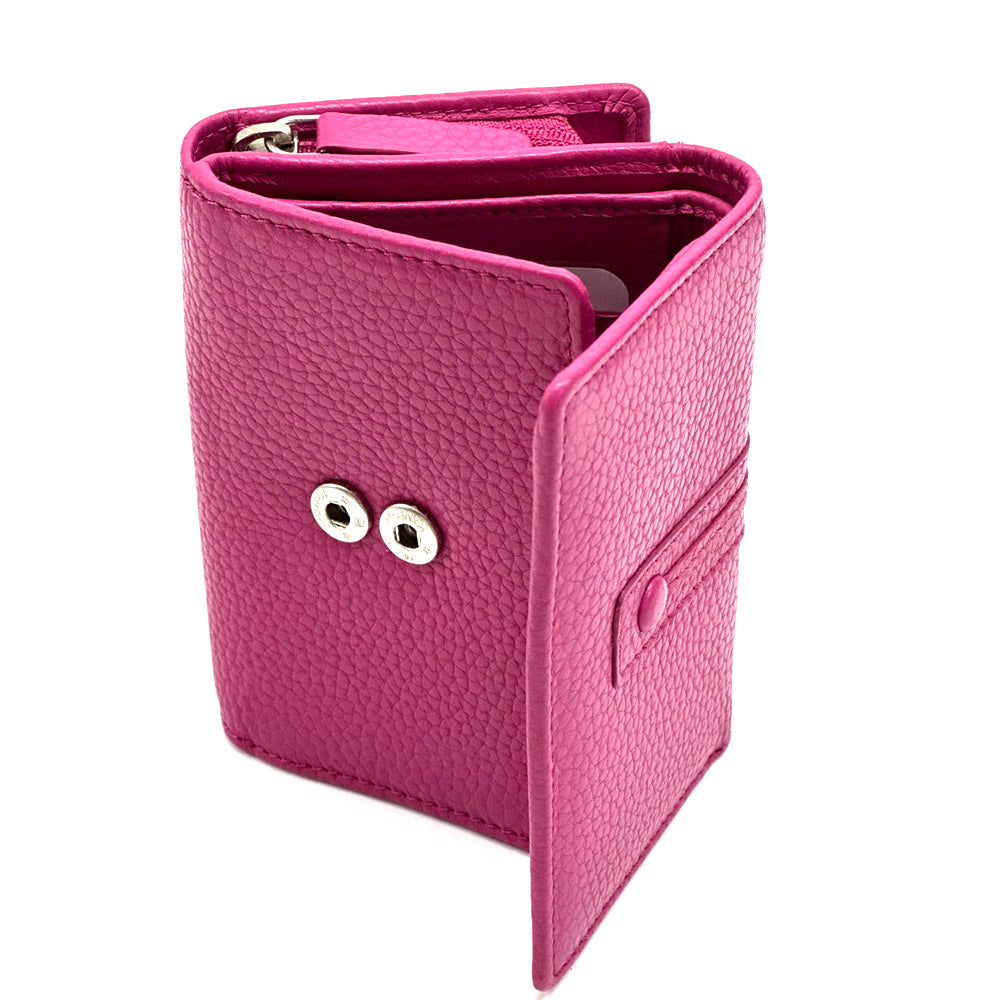 Jessa cow leather wallet - Made In Italy