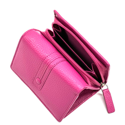Jessa cow leather wallet - Made In Italy