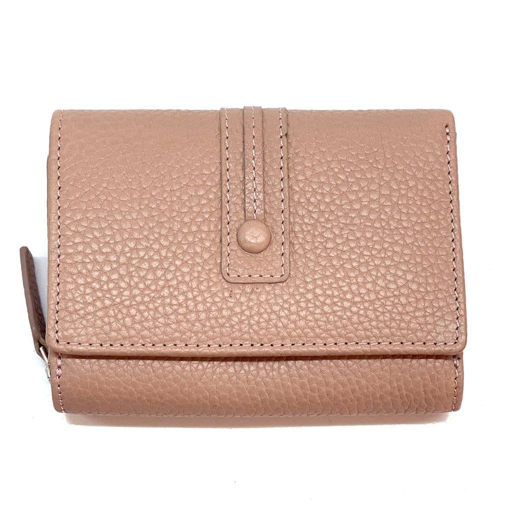 Jessa cow leather wallet - Made In Italy