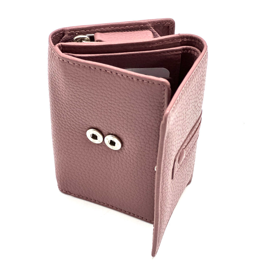 Jessa cow leather wallet - Made In Italy