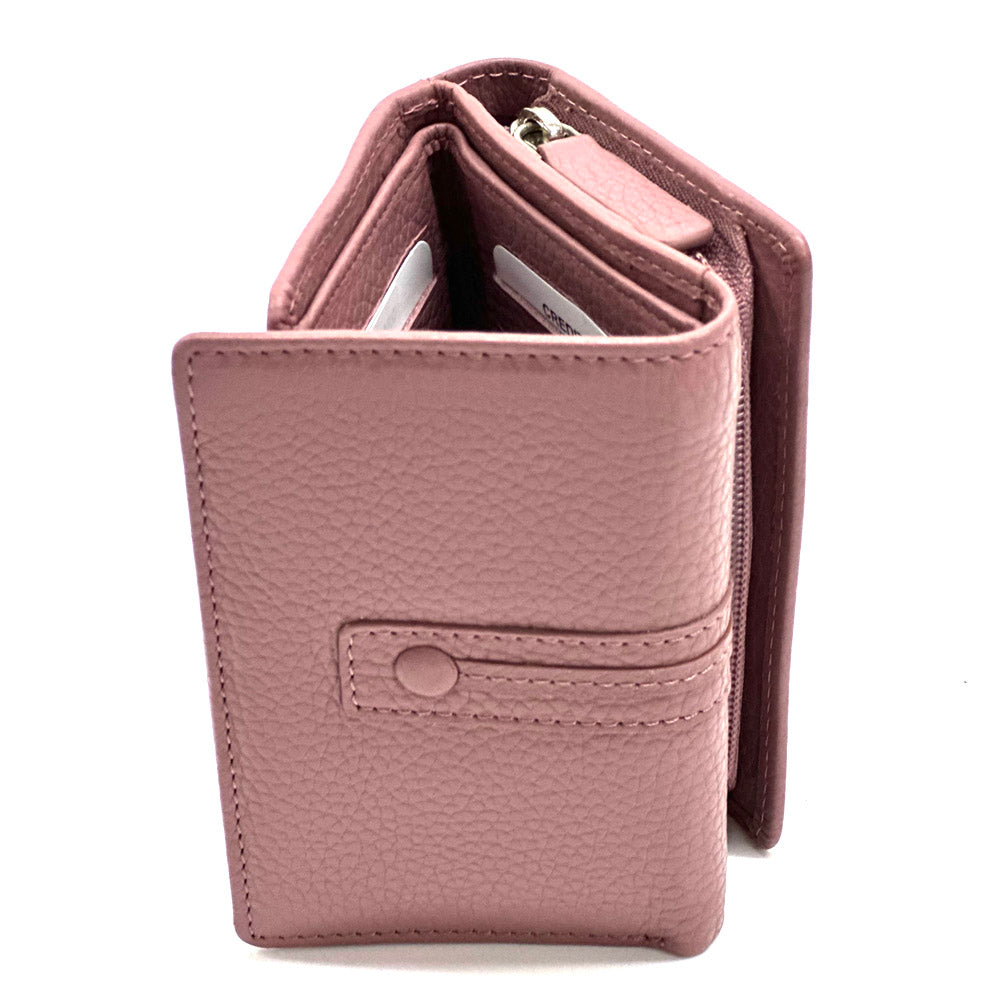 Jessa cow leather wallet - Made In Italy