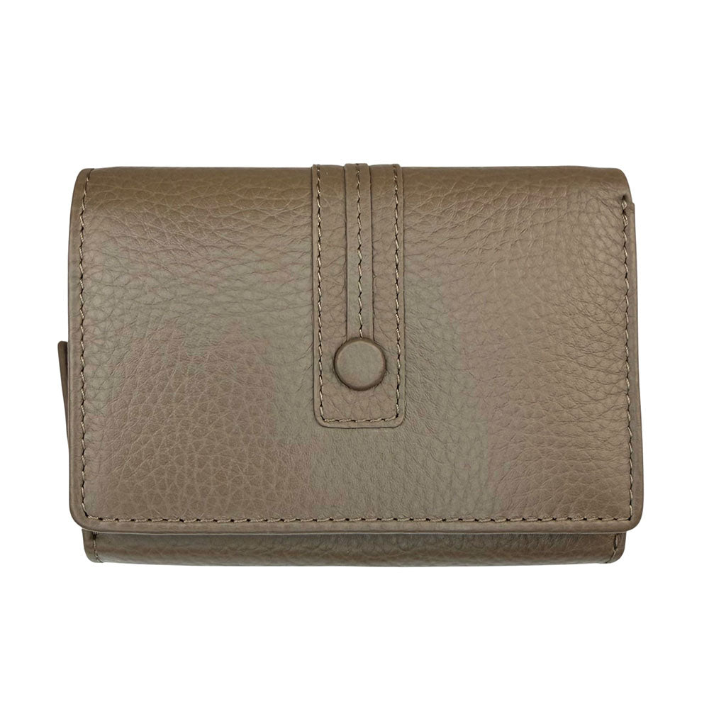 Jessa cow leather wallet - Made In Italy