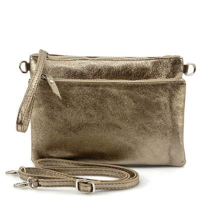 Sara Crossbody Leather Bag - made in ITALY