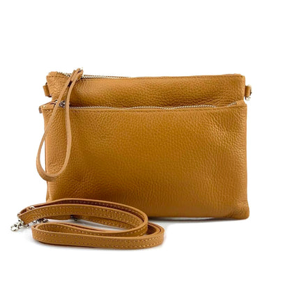 Sara Crossbody Leather Bag - made in ITALY
