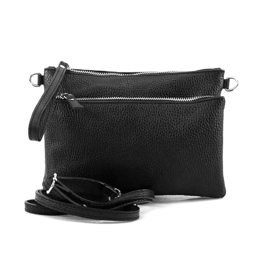 Sara Crossbody Leather Bag - made in ITALY