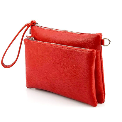 Sara Crossbody Leather Bag - made in ITALY