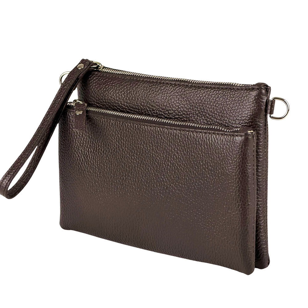 Sara Crossbody Leather Bag - made in ITALY