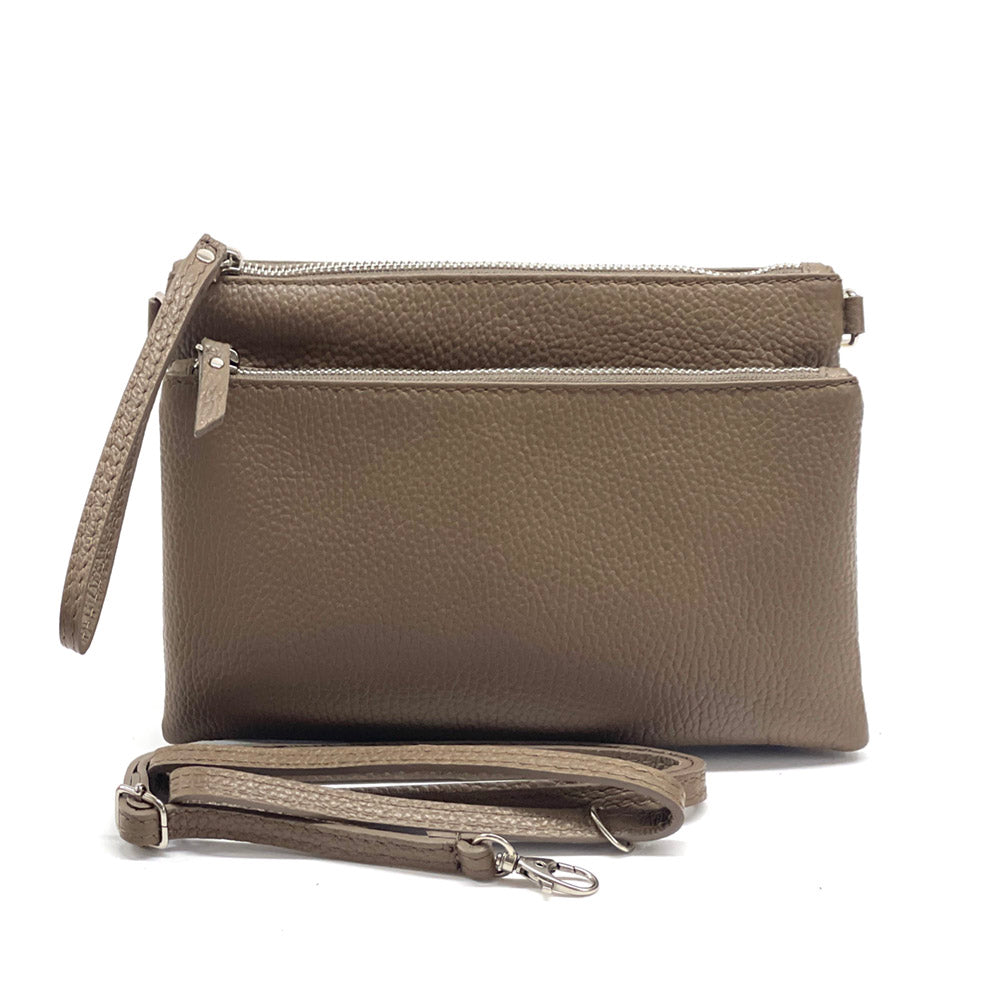 Sara Crossbody Leather Bag - made in ITALY