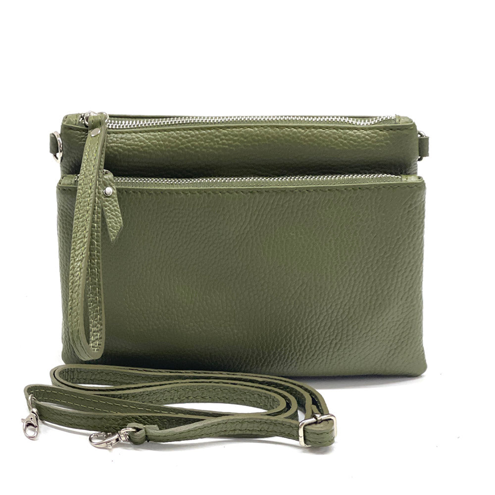 Sara Crossbody Leather Bag - made in ITALY