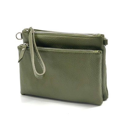Sara Crossbody Leather Bag - made in ITALY