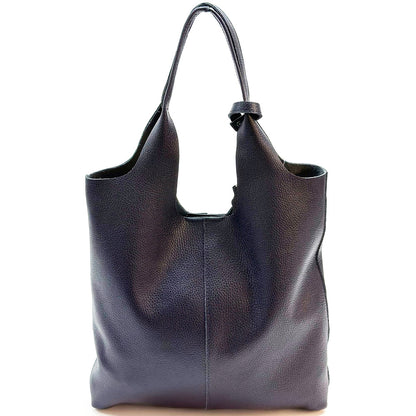 Claudia Soft Italian Cow Leather Tote Bag - Made In Italy