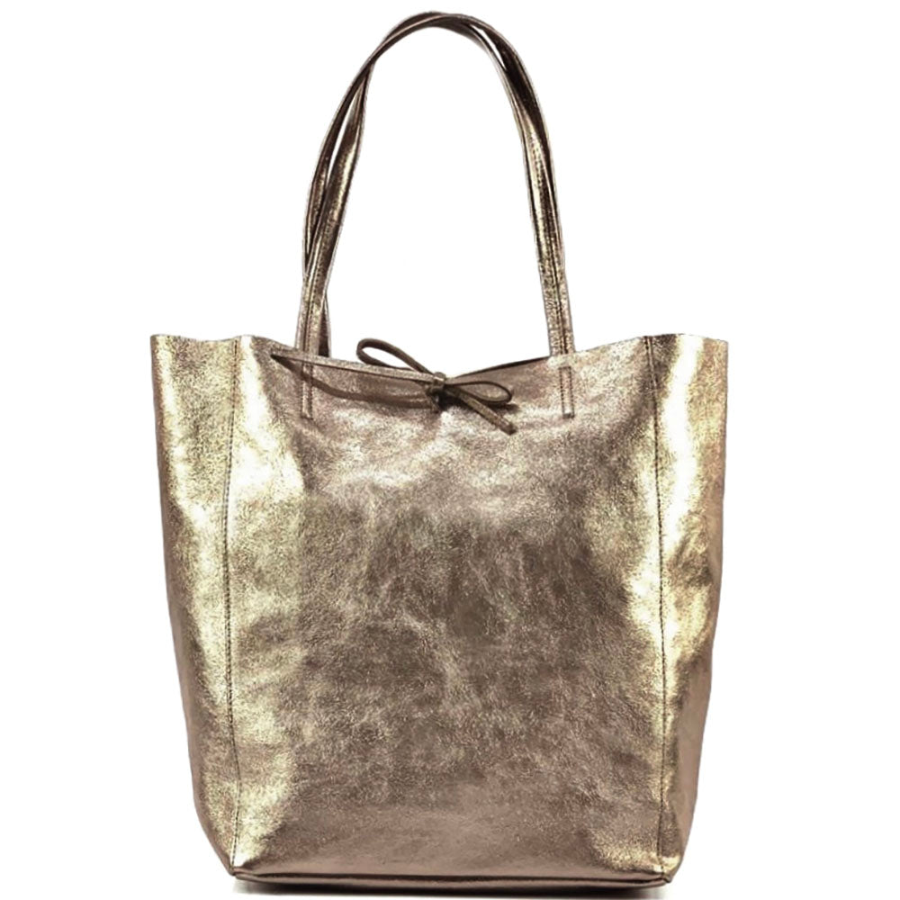 Babila Italian Genuine Leather Tote Bag