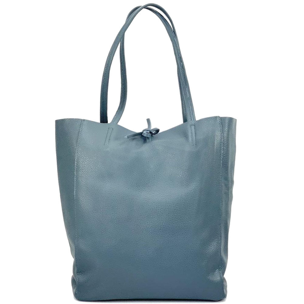 Babila Italian Genuine Leather Tote Bag - Made In Italy