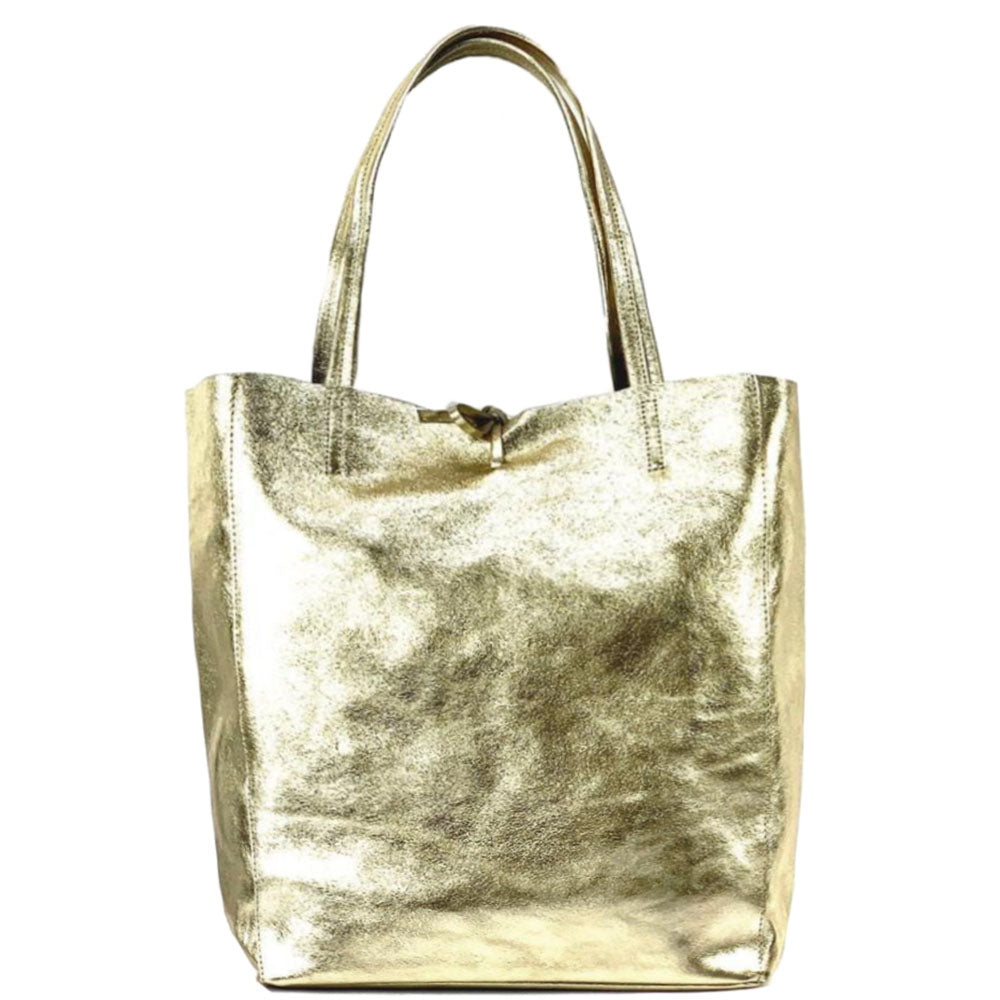 Babila Italian Genuine Leather Tote Bag