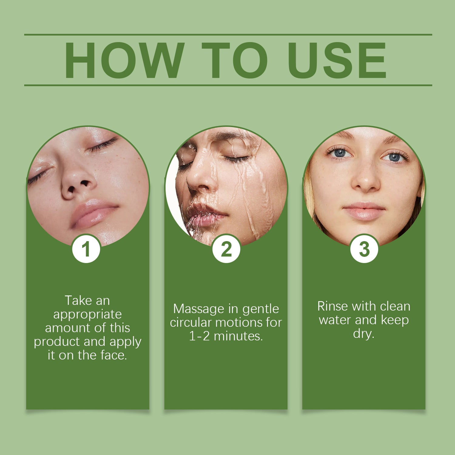 Green Tea Makeup Remover Oil Gently Removes Makeup For Face, Eyes And Lips With Refreshing And Non-Tight Makeup Remover Oil