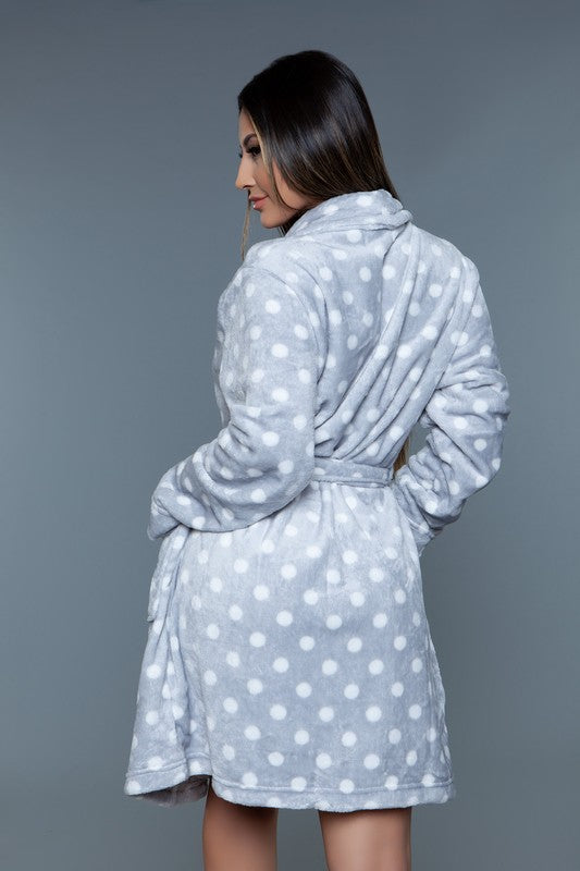 Kaylee Robe Polka Dot