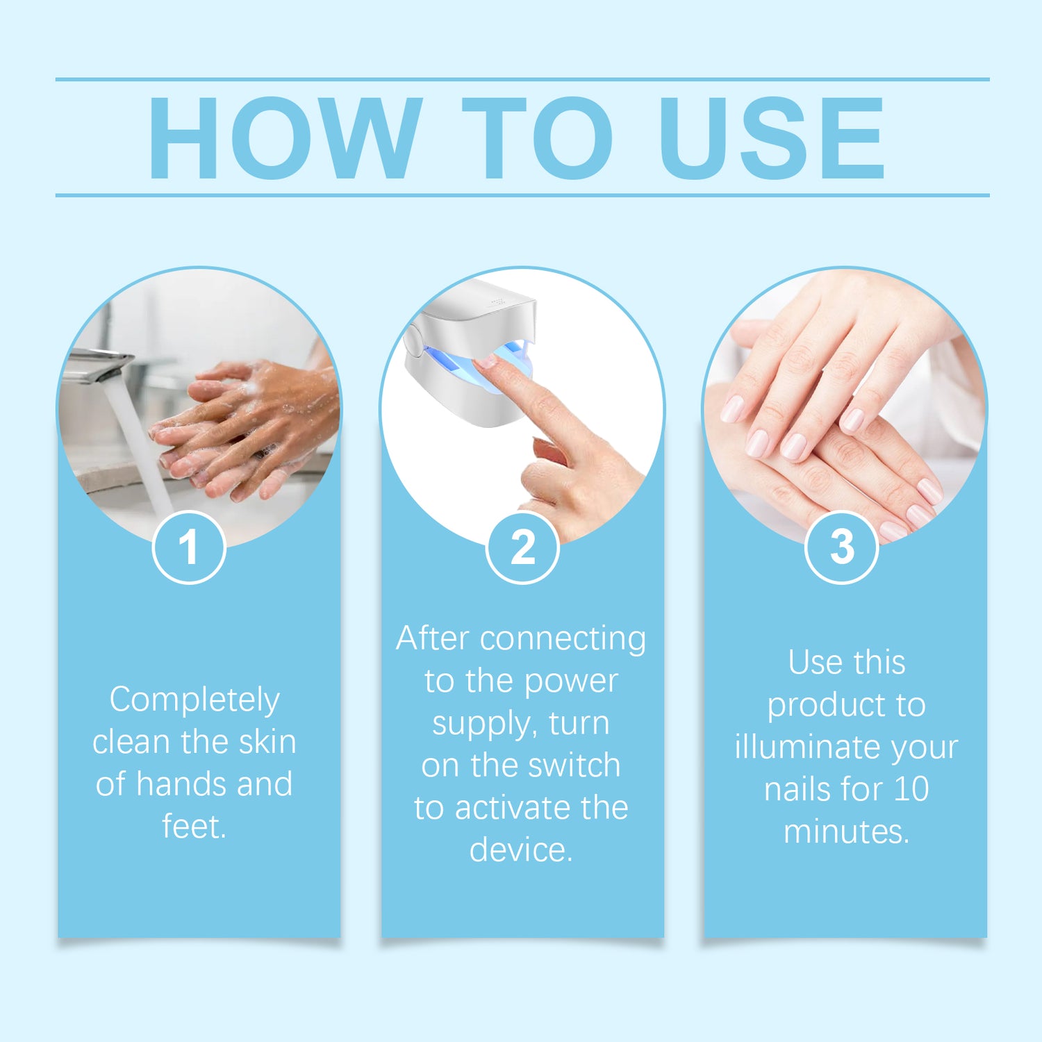 EOHOE Nail Care, Nail Cleaning Care To Relieve Discomfort On The Foot Of The Nail Smooth Rough Surface Of The Nail