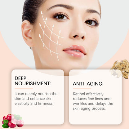 Retinol Firming Cream, Facial Moisturizing Retinol Arbutin Skin Care Cream