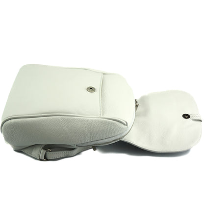 Lockme Backpack in Soft Leather - Made In Italy