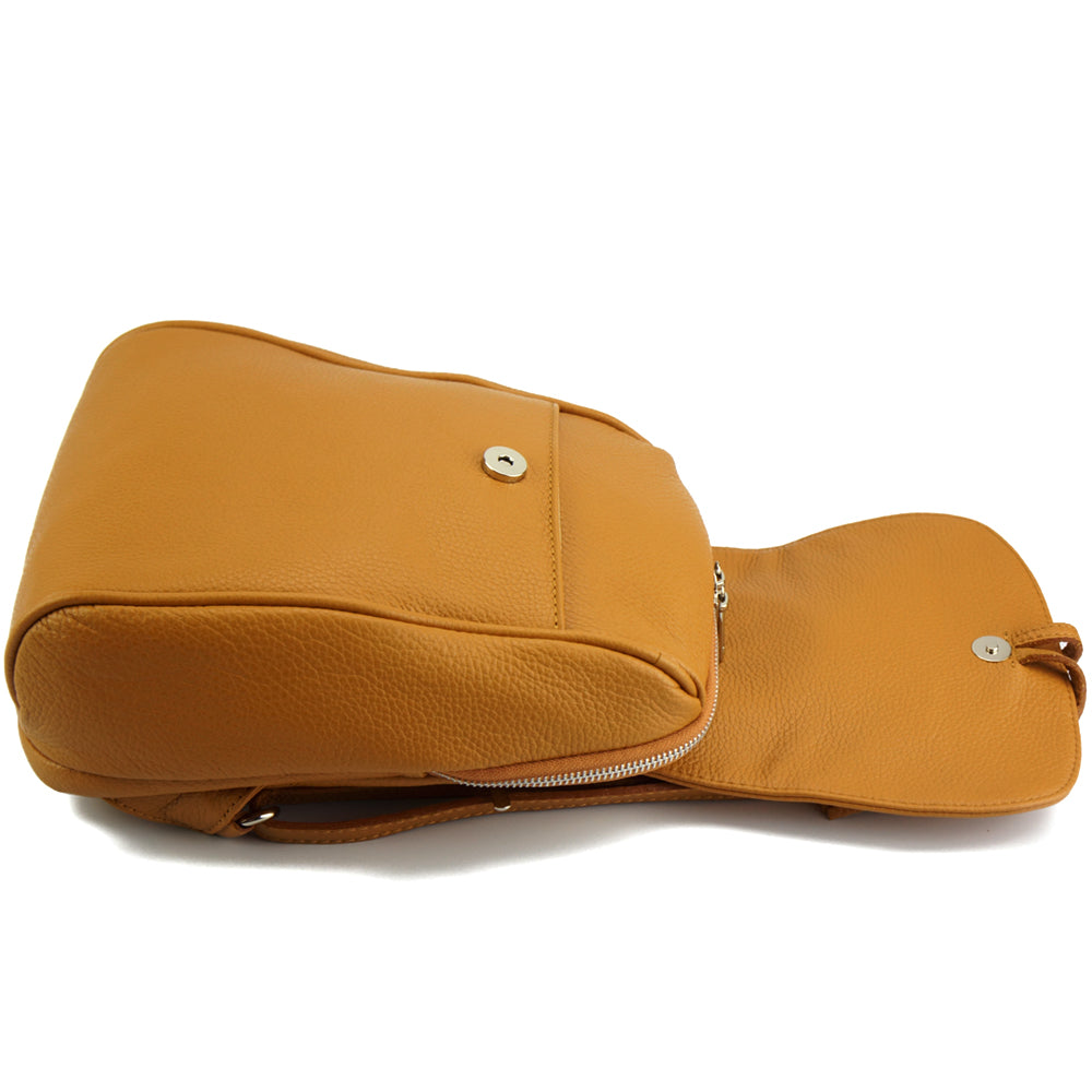 Lockme Backpack in Soft Leather - Made In Italy