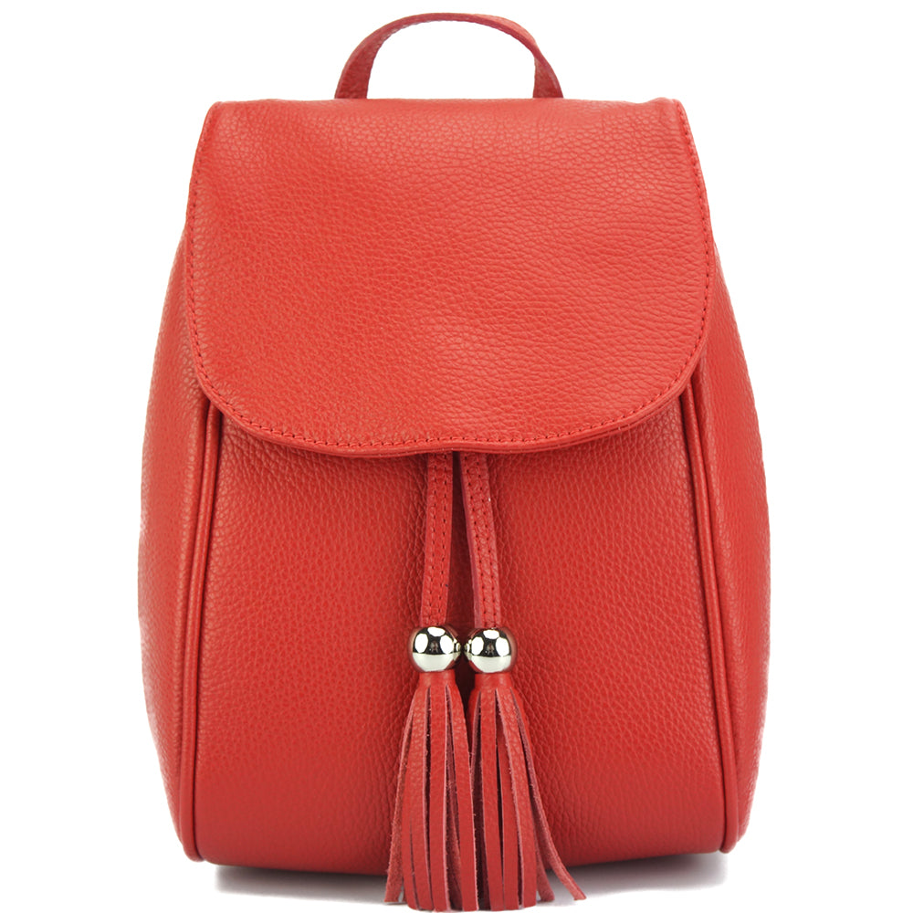 Lockme Backpack in Soft Leather - Made In Italy