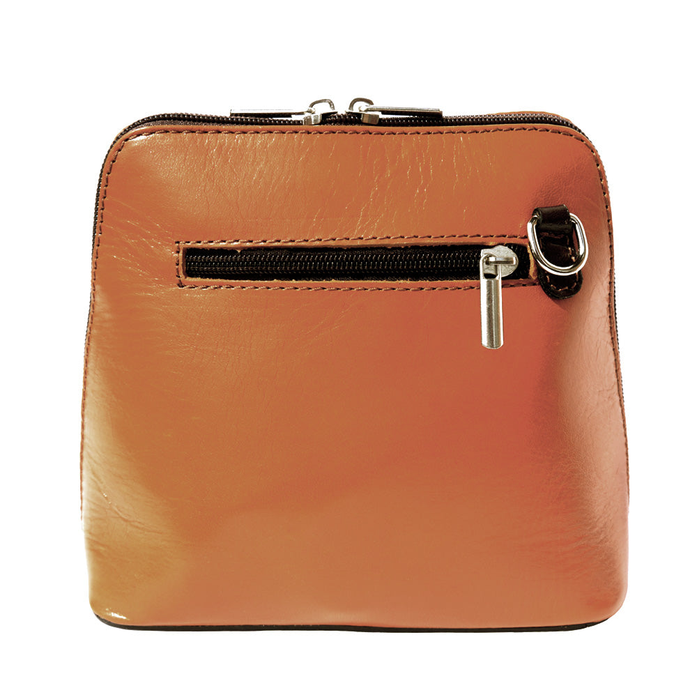 Dalida leather cross-body bag - Made In Italy