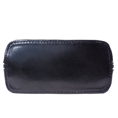 Dalida leather cross-body bag - Made In Italy