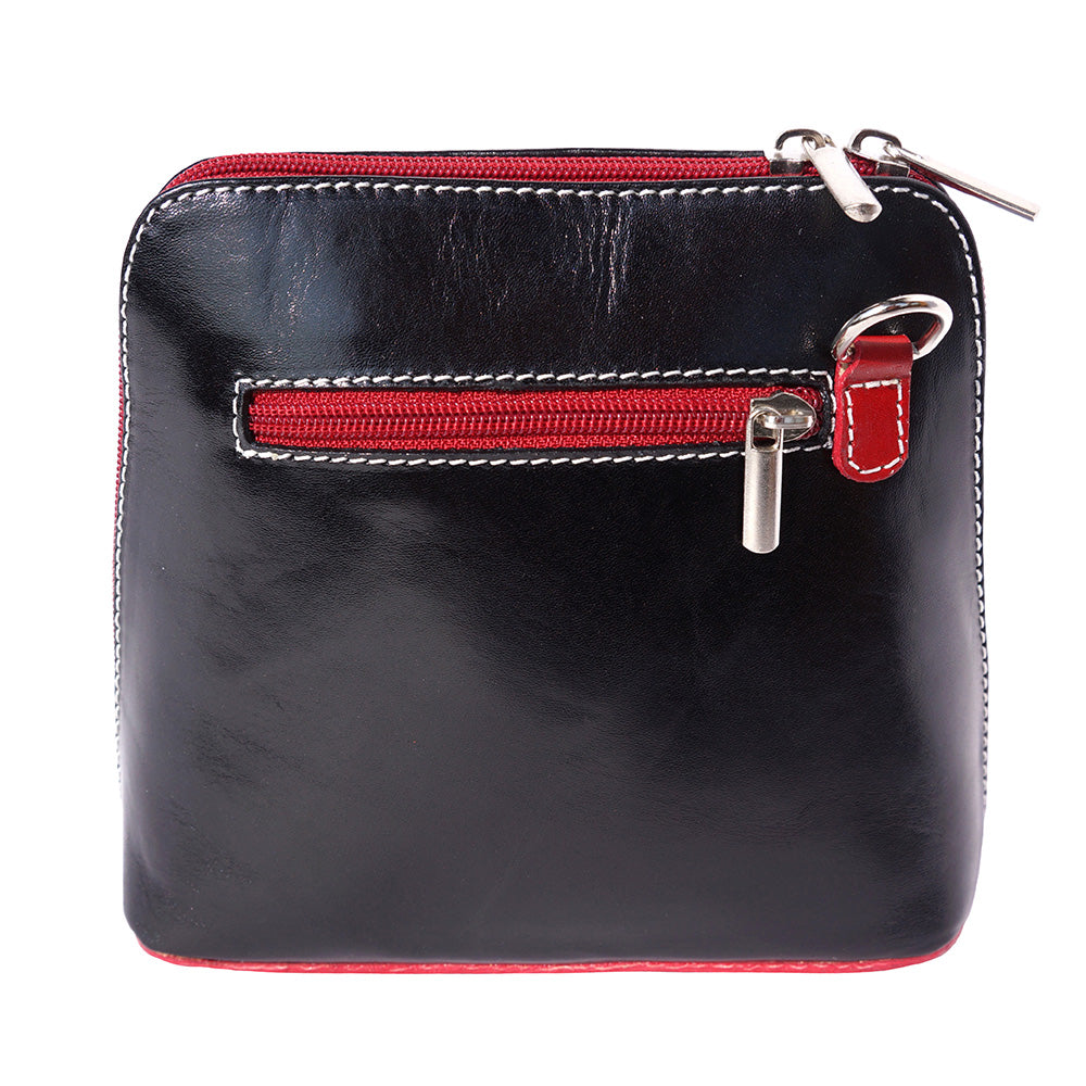 Dalida leather cross-body bag - Made In Italy
