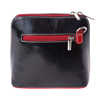 Dalida leather cross-body bag - Made In Italy