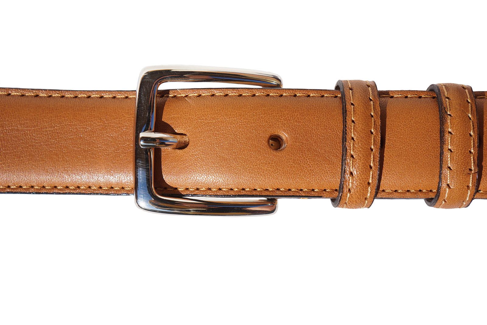 Fortis Belt Slim Sleek Italian Leather Belt for Timeless Elegance - Made In Italy