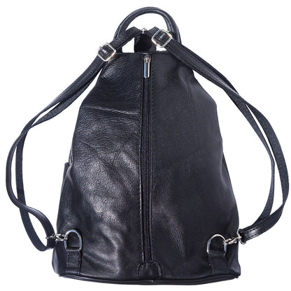 Vanna Leather Backpack - Made In Italy