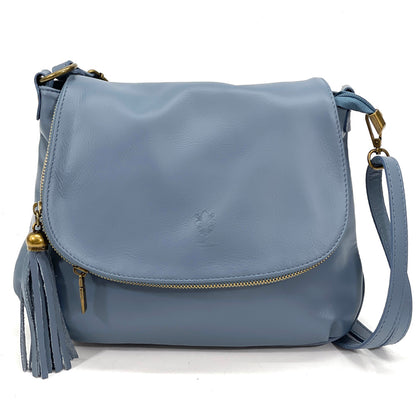 Gioia Cross-body leather bag - Made In Italy