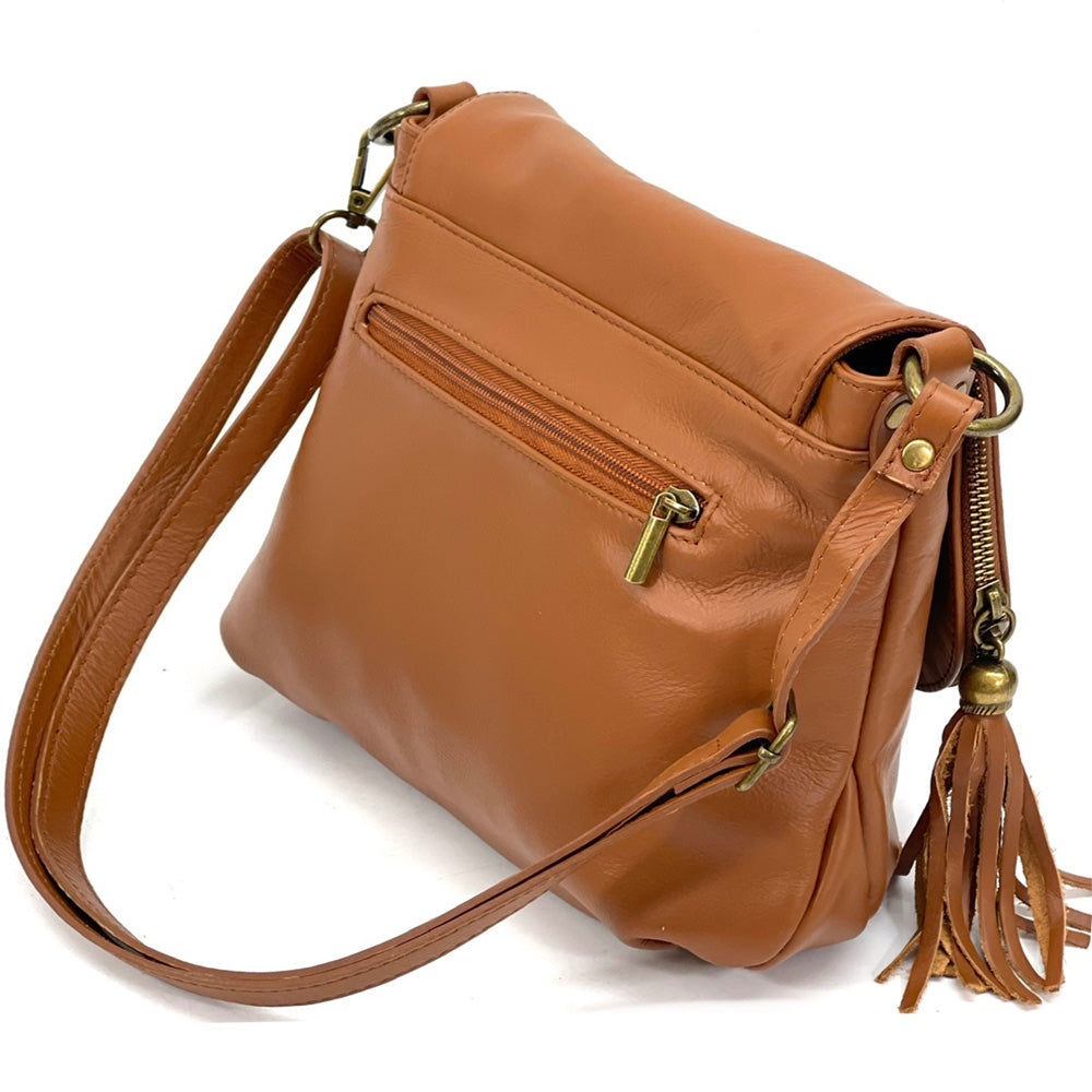 Gioia Cross-body leather bag - Made In Italy