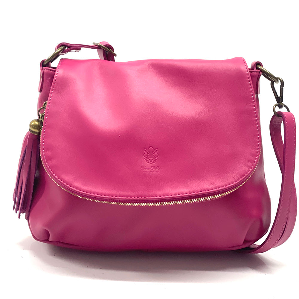 Gioia Cross-body leather bag - Made In Italy