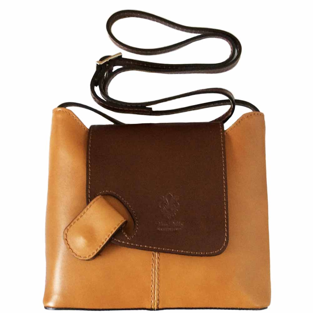Marta Leather Shoulder Bag - Made In Italy