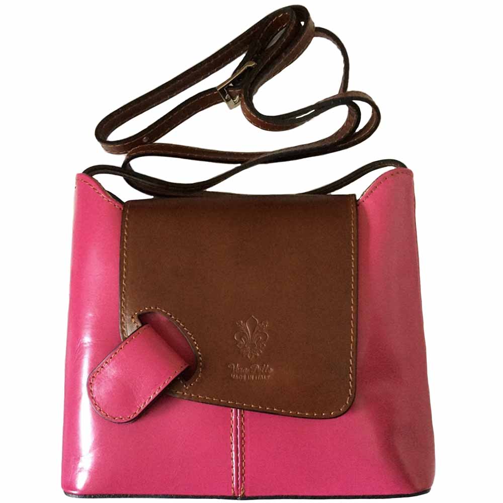Marta Leather Shoulder Bag - Made In Italy