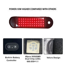 Thermal Therapy Wrist Band with 10W Infrared Heating, 48 x 850nm LEDs, Vibration Massage for Pain Relief and Circulation Support