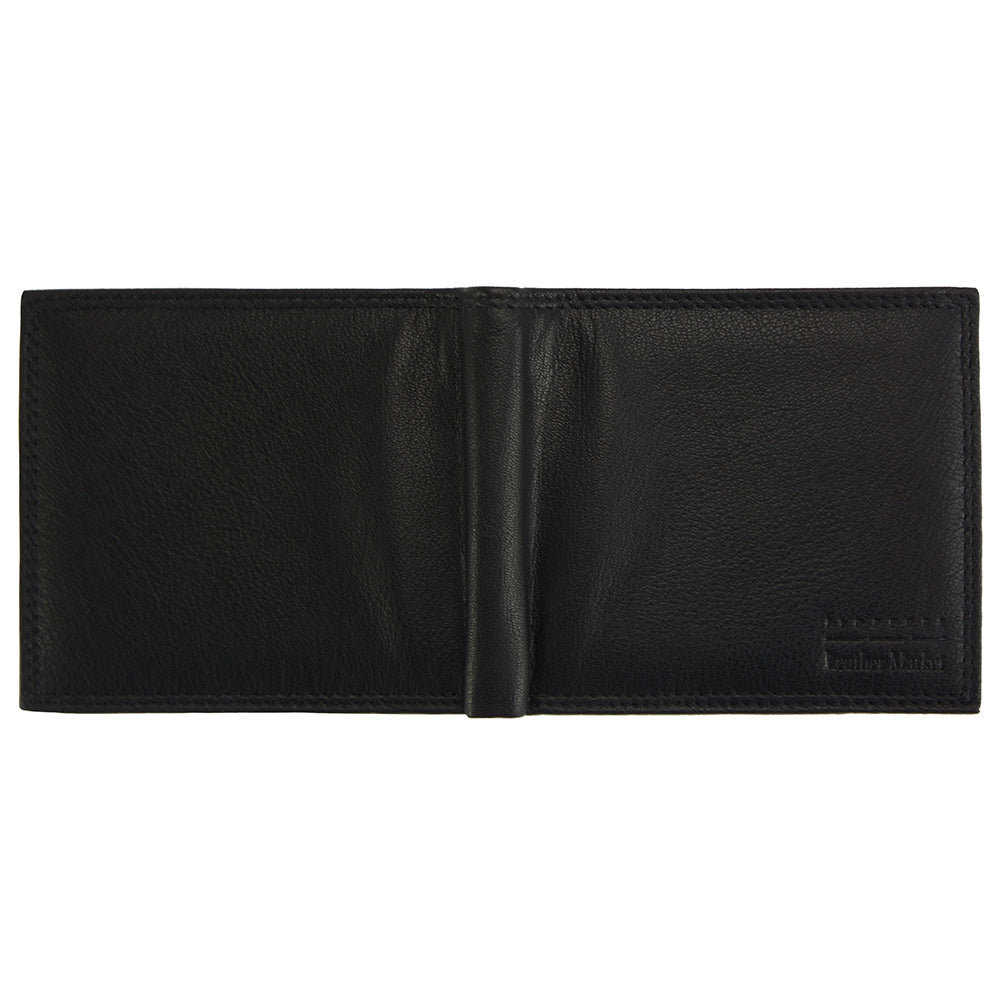 Ezio GM leather wallet - Made In Italy