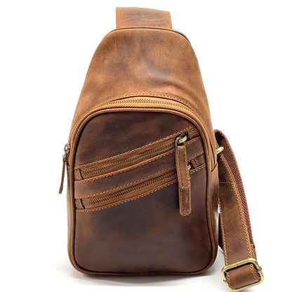 Harvey Sling Bag in cow leather - Made In Italy
