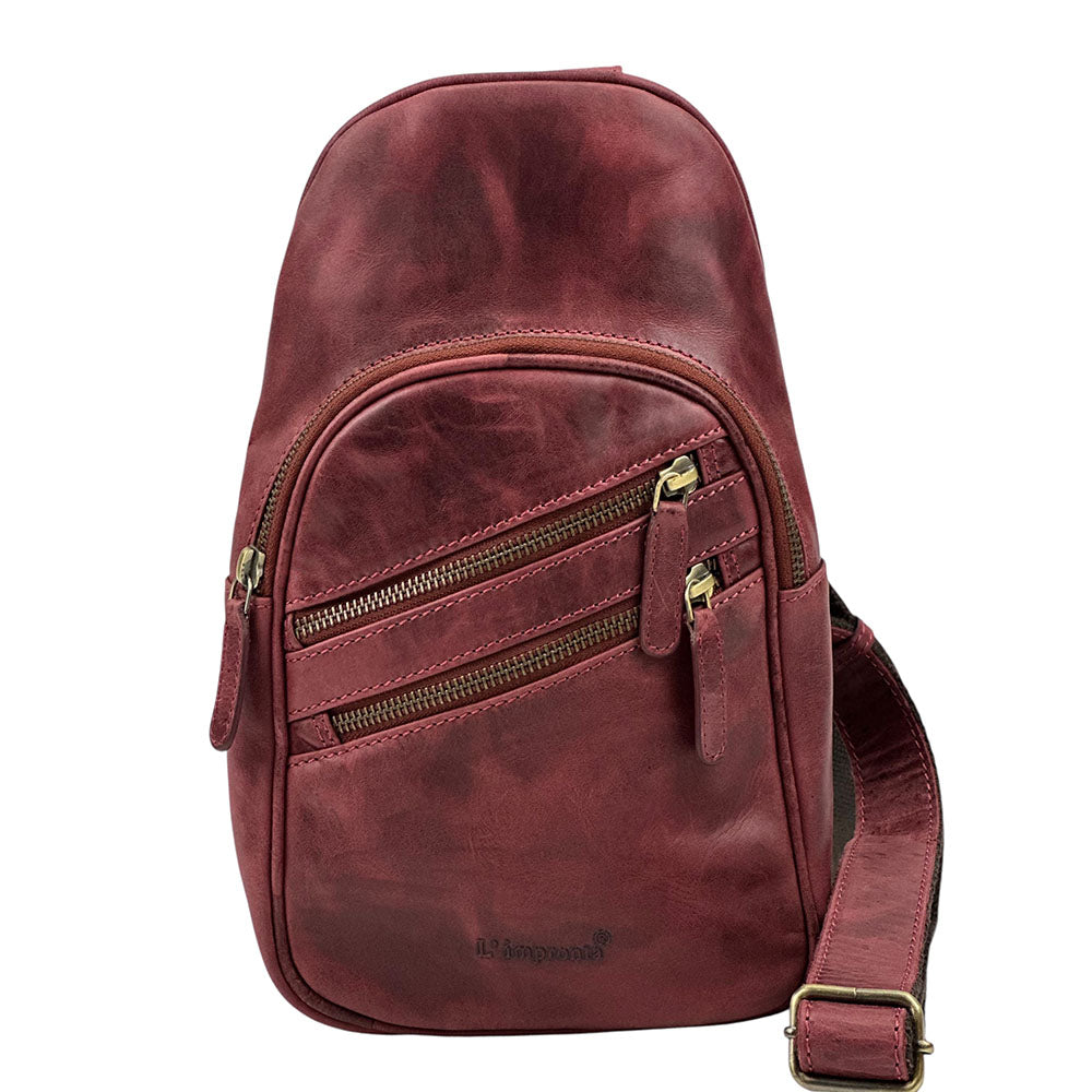 Harvey Sling Bag in cow leather - Made In Italy