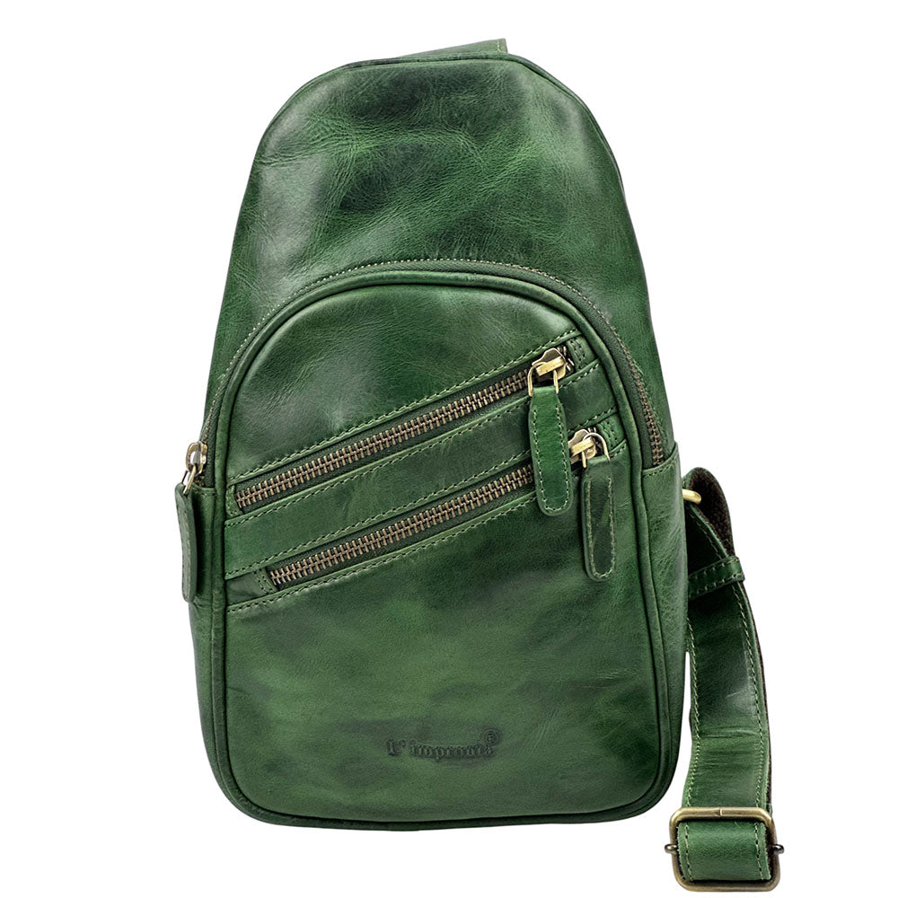 Harvey Sling Bag in cow leather - Made In Italy