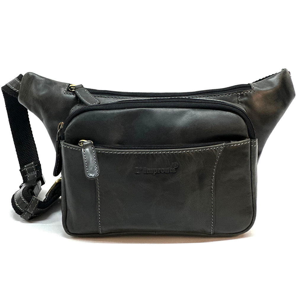 Vivaldo Cow Leather Waist Bag - Made In Italy