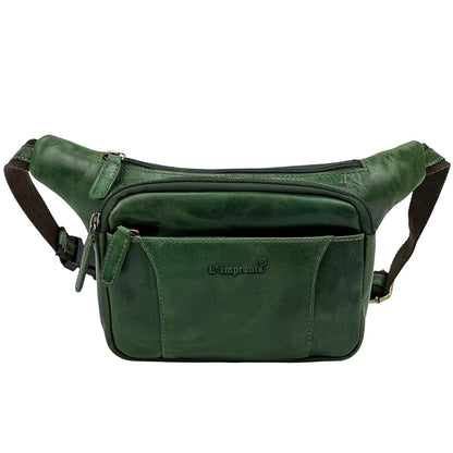 Vivaldo Cow Leather Waist Bag - Made In Italy
