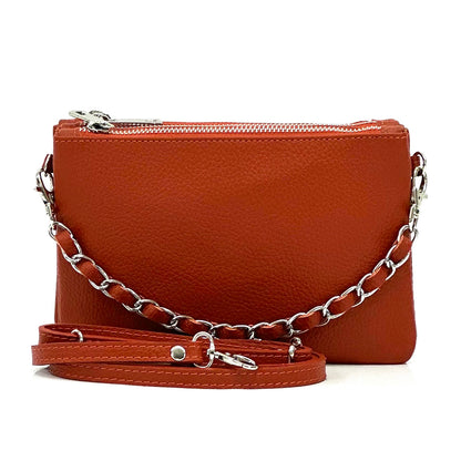 Fernanda Leather Clutch - made in Italy